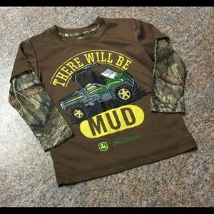 John Deere brown there will be mud active t